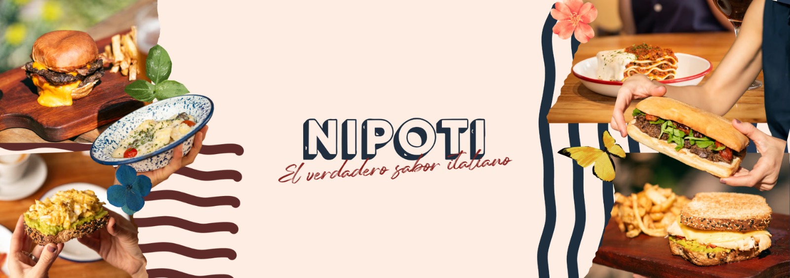 Nipoti, el verdadero sabor italiano: hamburguesas, pastas, lasagna y sándwiches
